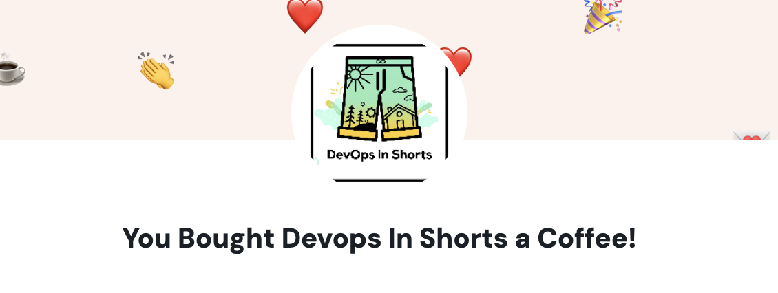 Buy DevOps in Shorts a coffee